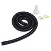 Bilge Pump Installation Kit Black 1‑1 8in Leak Proof Easy Installation Bilge Pump Hose for Bilge Pumps with 1‑1 8 Inch