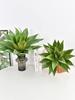 Artificial Leaf Plant Lifelike Easy To Clean Durable Fake Plant Photographic Prop for Indoor