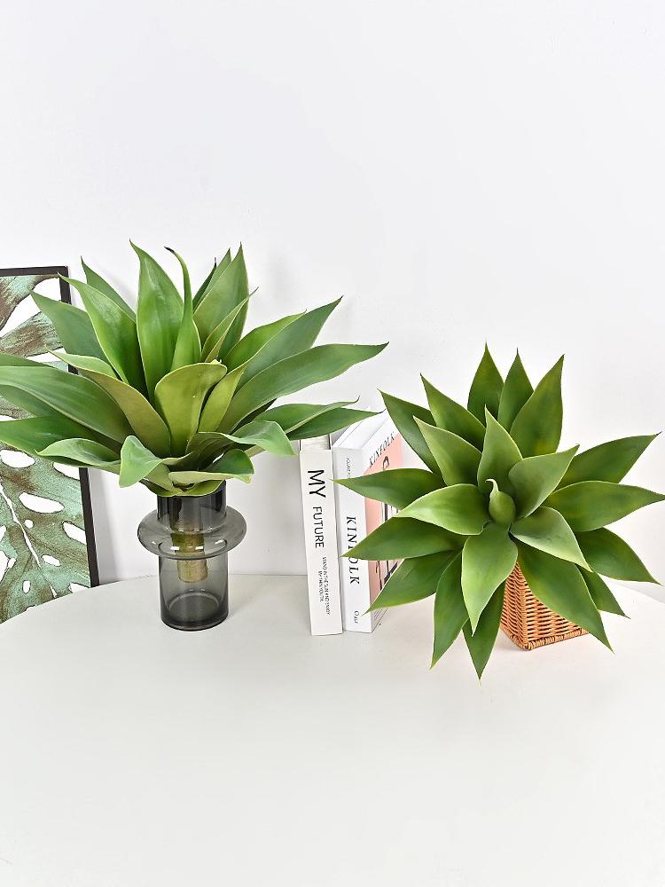 Artificial Leaf Plant Lifelike Easy To Clean Durable Fake Plant Photographic Prop for Indoor
