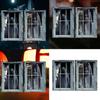 Halloween Door Curtain Scary Window Hanging Fabric Background Decoration For Party Polyester Washable Ornament