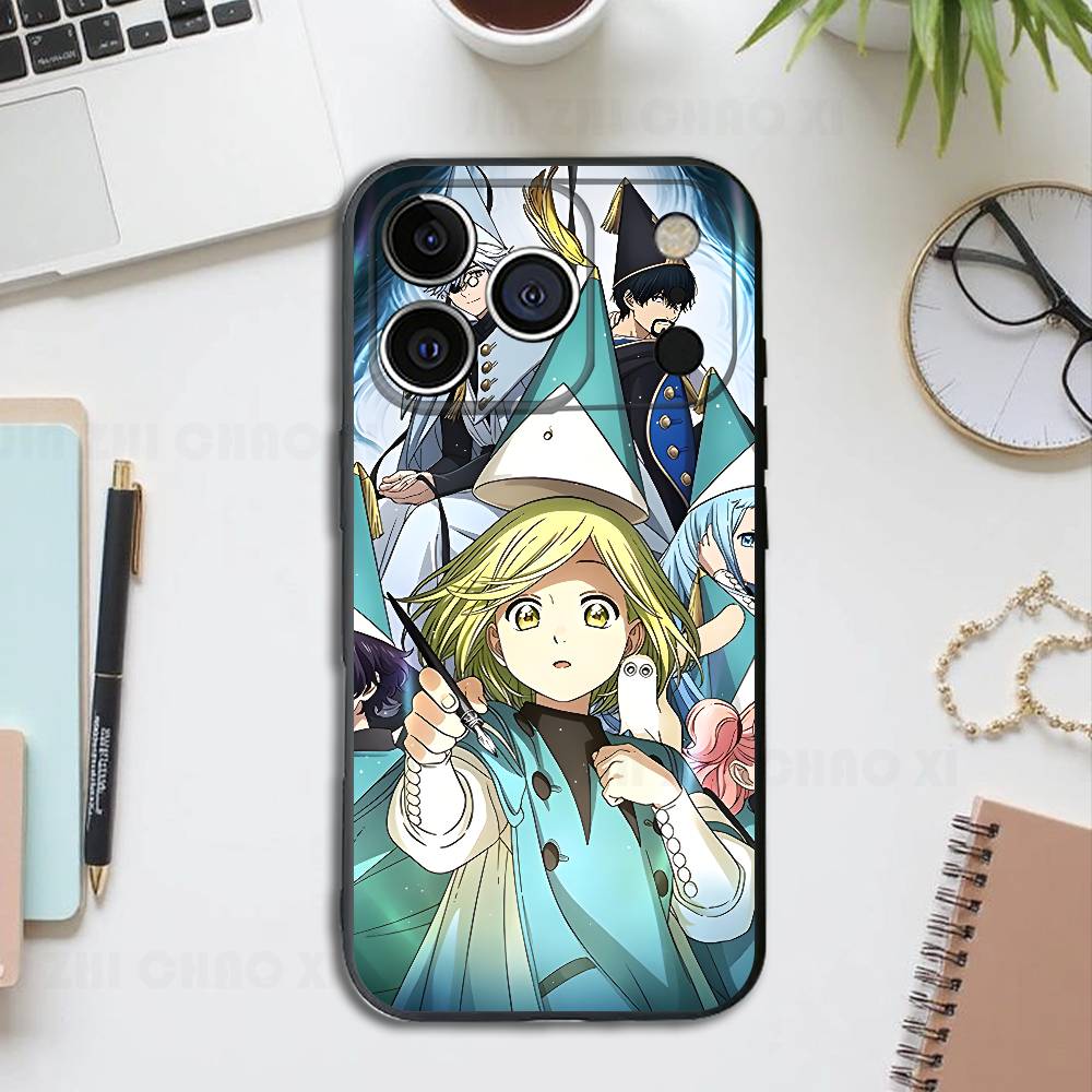 Witch H-Hat A-Atelier Coco Silicone Soft Phone Case For IPhone17 16 15 14 13 12 11 Pro Max Plus X XR SE Cover