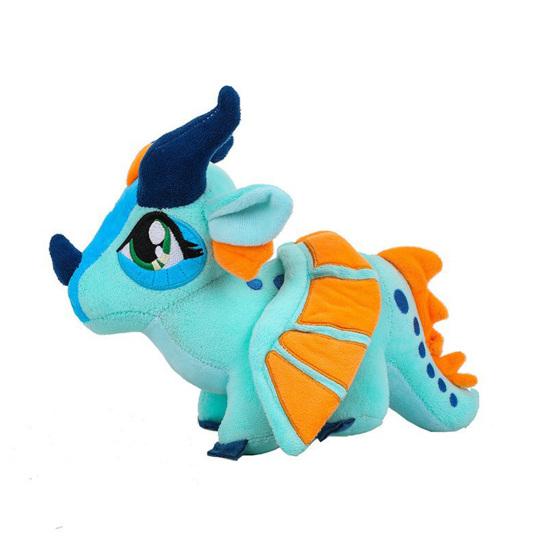Huaqianguhh Flying Dragon Plush Toy, Soft Winged Stuffed Animal for Room Decor, Huggable Unique Gift Kids Adults