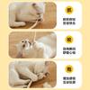 Cat and Dog Bite Rope Toy a Self Soothing Toolfor Relieving Boredomgrinding Teethenduring Bites Consuming Energyteasing Catstick