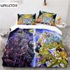 Saint Seiya LOST CANVAS Bedding Set Duvet Cover King Queen Size Anime Print Boys Adult Comforter