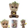 Adorable Guardians Of The Galaxy Baby Groot Tree Man Figure Flowerpot Penpot Kid Toy For Every Fan