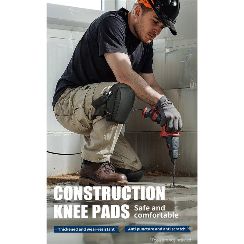 2025 Trend Anti-Slip Grip Industrial Knee Pads- 1 Pair Designed For Home Repair, Construction And Labor Work