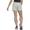 adidas Three Stripe Logo Drawstring Elastic Waist Straight Leg Shorts Women Shorts Gray HJ9823