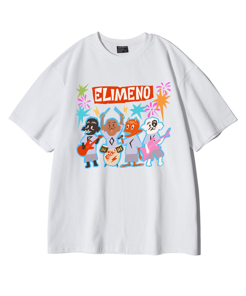 ELIMENO El Woo Doo-Hyun Band Short Sleeve T-Shirt 4 Colors (Type A)
