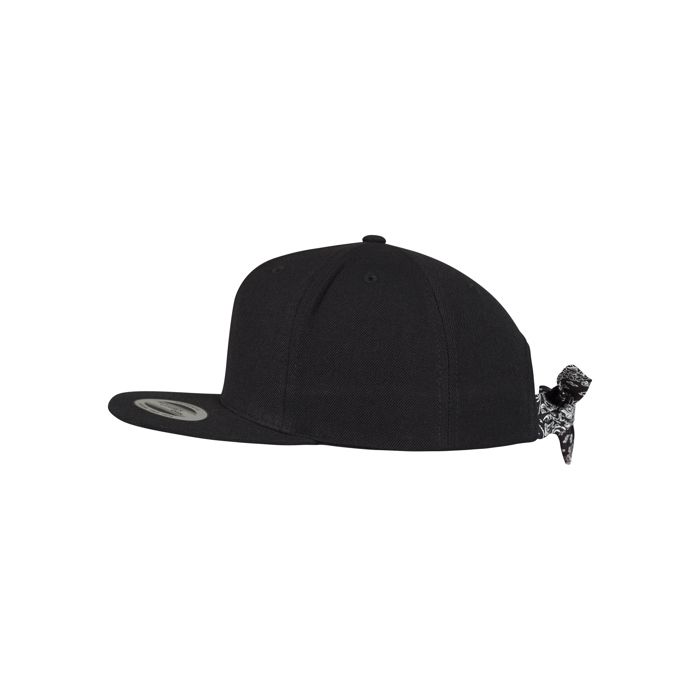 Casquette Snapback - Flexfit - Bandana Tie - Noir - 80% Acrylique - Style Urbain