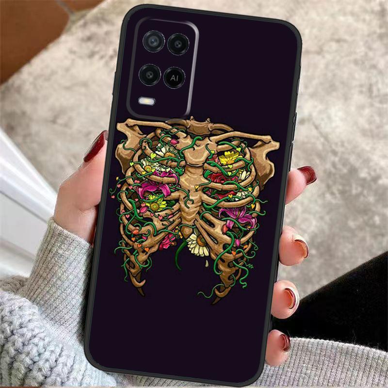 Medical Human Organs Brain Kidney Case For Oppo A60 A80 A40 A5 Pro A15 A16 A17 A57 A77 A94 A74 A54 A76 A96 A18 A38 A58 A78 A98