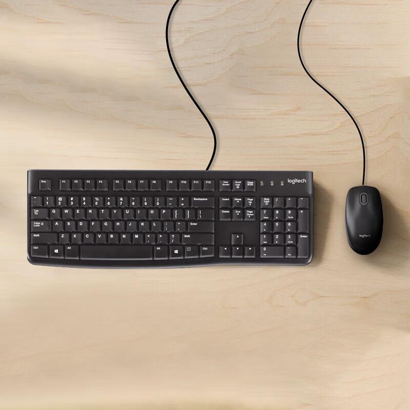 

Logitech MK121P Wired Keyboard and Mouse Combo