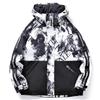 Down Jacket Men's Winter New Fashion Casual Warm Short Loose Hooded Color Matching Jacket Tide
