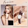 leather thin fashion gift for Day Ladies' watch, strap, analog, waterproof, simple, antique, strap, casual, business, watch, ladies' accessory,