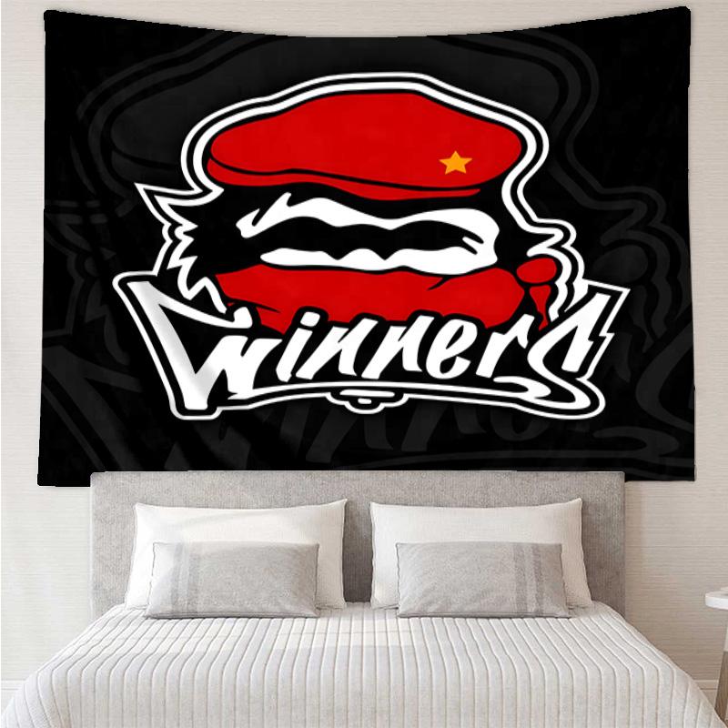 Wydad AC Artwork Tapestry Hanging for Bedroom,Livingroom, Playroom,Decor Art Room Wall Tapestry Holiday and Birthday Gifts