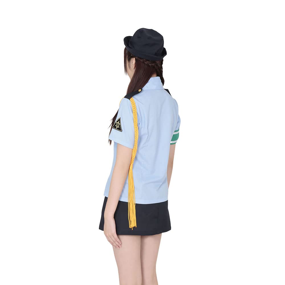 Be With Love Speeding Police Officer Uniform M Size Cosplay Costume Women's