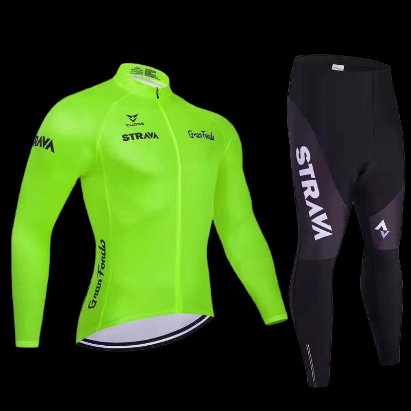 Lishi Unisex Long Sleeve Slim Fit Cycling Suit