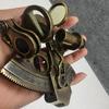 7.62 Cm Brass Kelvin Hughes Sextant London 1937 Marine Navigational Instrument Wedding Anniversary Birthday Christmas Fathers Mothers Gift