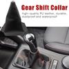 Multiple Styles 16mm Universal PU Leather Car Gear Shift Collars Auto Manual Stick Shifter Knob Boot Cover Gaiter Accessories