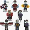 X0325 Superhero Series Building Blocks Toy For Children Abs Material Visual And Intellectual Development Hands-on Coordination Interactive Play