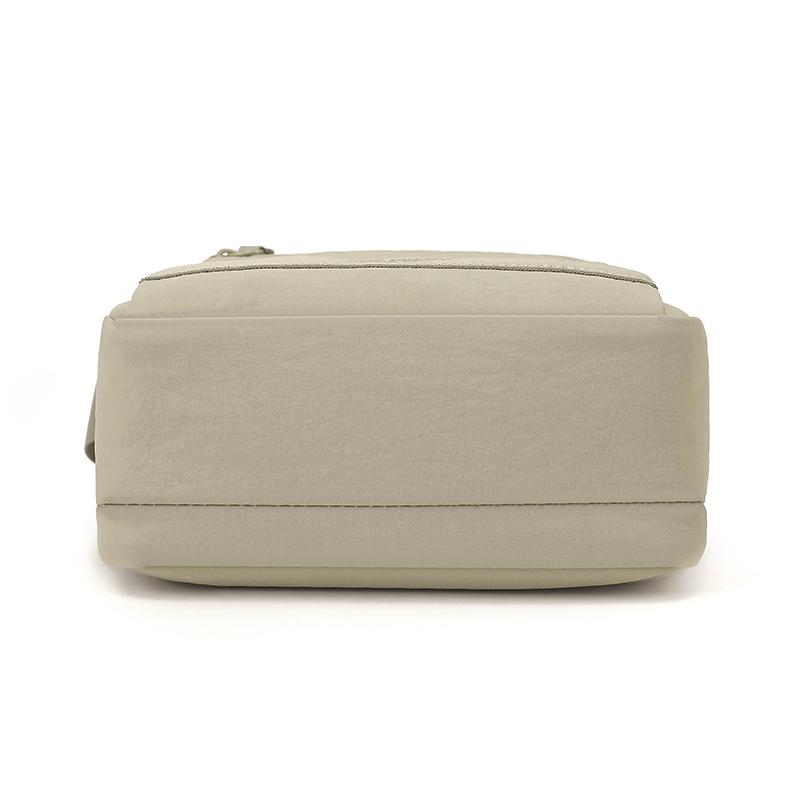 Nylonová crossbody taška s horním uchem a přední kapsou na zip pro muže i ženy pro každodenní použití