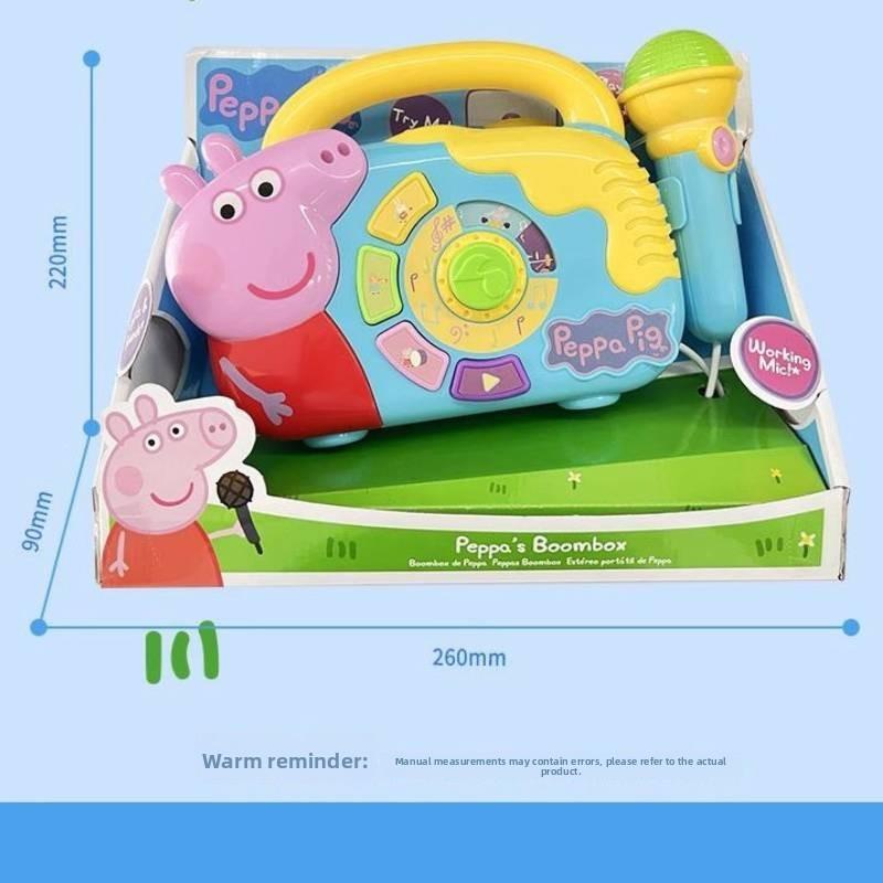 Peppa Pig Toy Speaker With Light And Microphone For Kids Singing And Interactive Play