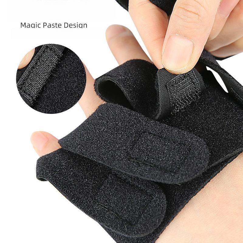 Deviace a Drift Zapojení prstů Sada pro podporu prstů Protahování prstů Rukavice bez prstů Sportovní chránič Protahování prstů