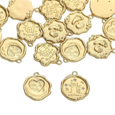 Cupru Love Cat Pandantiv pentru bijuterii DIY Accesorii de artizanat