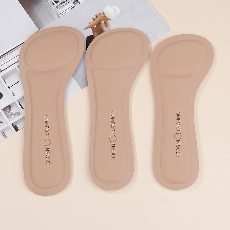 Sandals Insoles Self-Adhesive Non-Slip Women Shoes Pads Breathable High-Heeled Shoe Soft Cushion Sole Stickers Orthotics Inserts