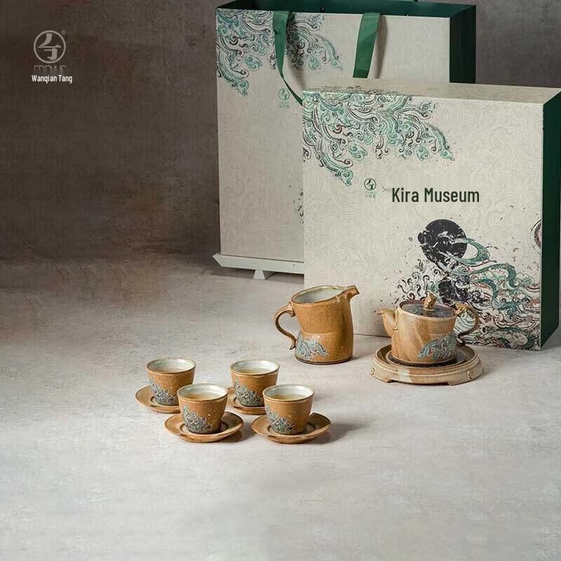 

Edenus Dunhuang Ceramic Kung Fu Tea Set