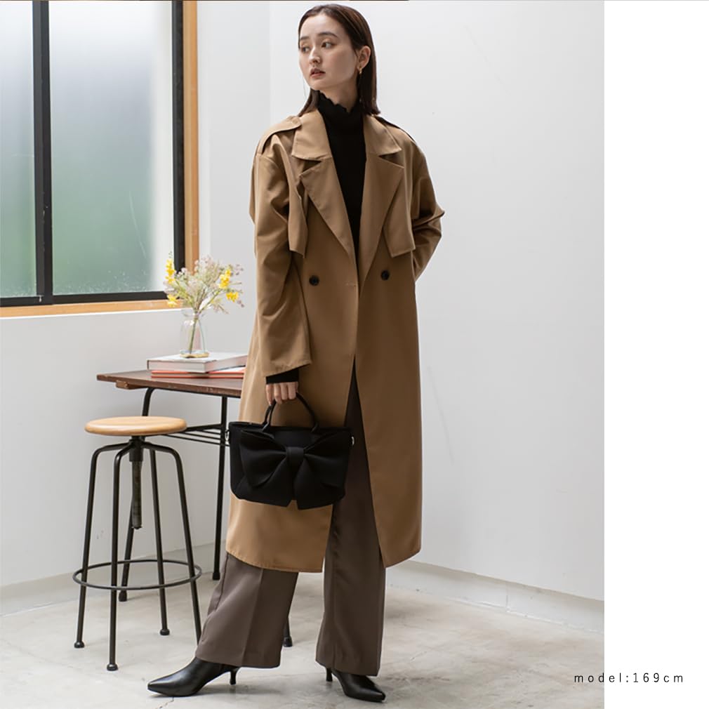 VITAFELICE Neoprene Ribbon Shoulder Bag for 2-Way Women, Ubb-sp-0387 (Black)