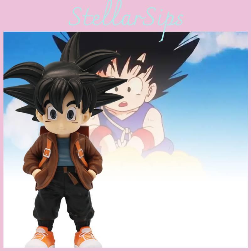 Dragon Ball Son Goten Figurine Q Version Student Model Anime Statuary Toys Gift