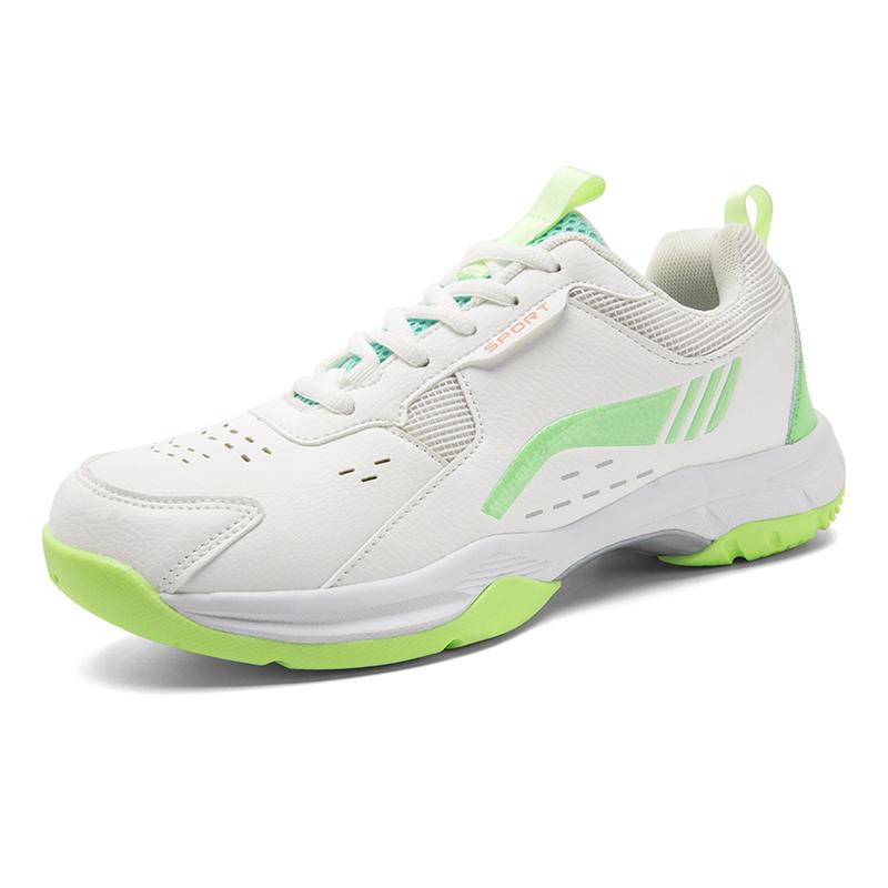 2025 New men's and women's breathable wide-last wrapped wear-resistant and anti-slip sports training badminton shoes