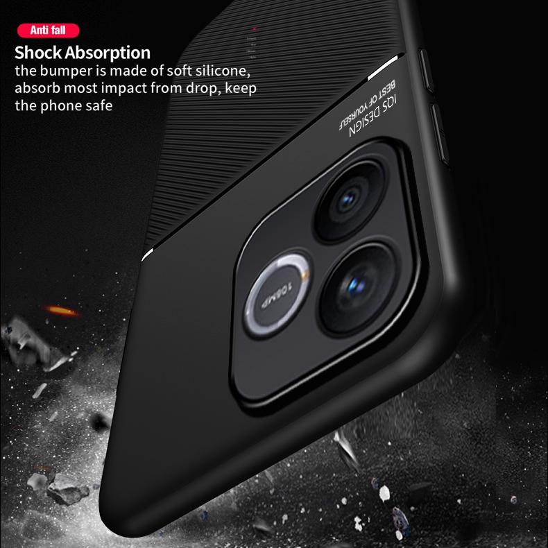 Rugged Non-Slip Case for Honor 600 Lite 5G Protective Cover Magnetic Suction Holder Coque Fundas Capa
