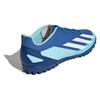 Adidas X Crazyfast.4 Comfortable Lace-Up Versatile TF (Rubber Studs) Durable Lightweight Soccer Shoes Men Soccer Shoes Blue White IE1576