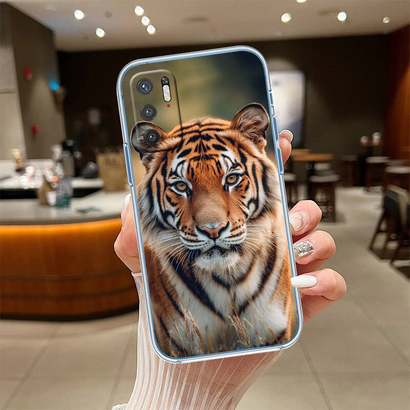 Animal Tiger Phone Case for Motorola Edge 20 30 S30 40 50 Fusion Lite Plus Pro Ultra Neo One Action Zoom Hyper Power Macro Vision