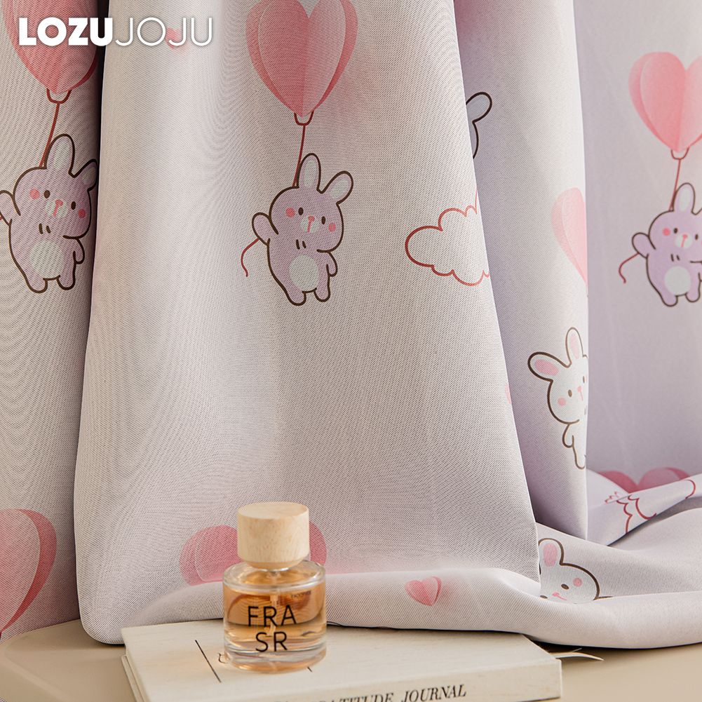 1PC 70-80% Blackout Simple and Modern Design Printed Blackout Curtains for Bedroom Living Room Home Decor LOZUJOJU