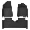 For BYD Dolphin TPE 3D Car Floor Mats Cargo Liner Trunk Pad Foot Mat Odorless Tray Set BLACK