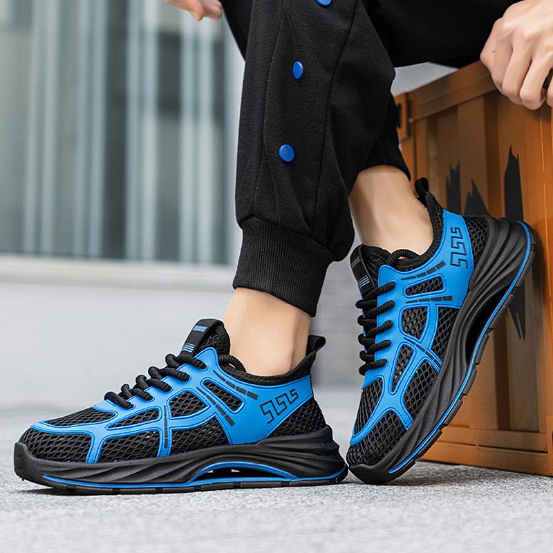 CYYTL Mesh Summer Shoes For Men Sneakers Casual Breathable Sports Outdoor Tennis Running Hiking Platform Luxury Designer Loafers