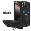 Slide Camera Protection Cover For iPhone 17 16 Pro Max Air 11 13 12 Mini 14 15 Plus Card Slot Magnetic Ring Bracket Phone Cases