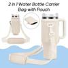 With Shoulder Strap Water Bottle Carrier Bag Water Cup Accessories for 40oz Tyeso Bottle Camping