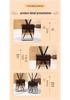 Wilderness Super Fang Flameless Aroma Diffuser: Long-Lasting Hotel Air Freshener with Rattan Sticks & Essential Oils