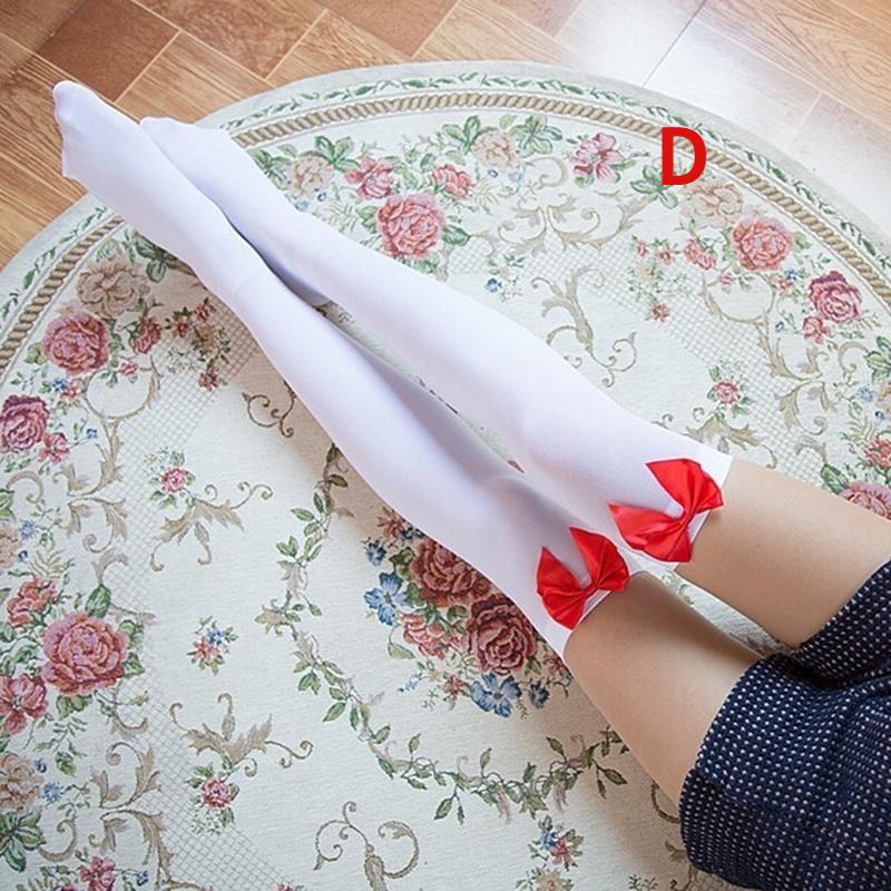 Women's Elastic Over-knee Stockings Fashion Bow Tights