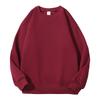 Mens Oversized Crewneck Sweatshirt Thick Fleece Lined Cotton Blend
