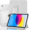Funda Protectora de Acrílico para iPad con Alta Transparencia y Ranura para Lápiz para 10.9/11 pulgadas Pro 2024 y Air 4/5/6