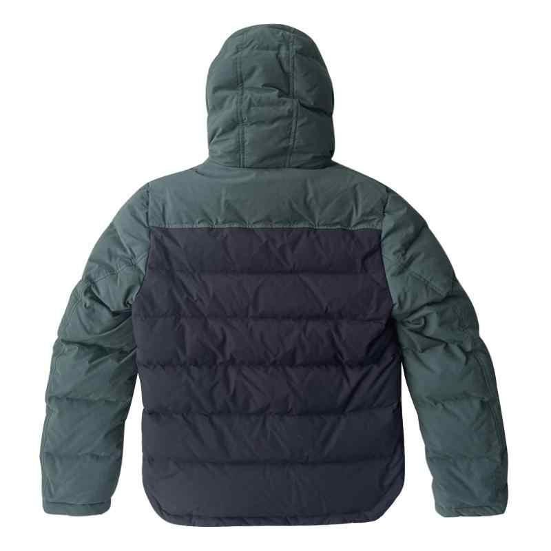 Timberland Fashion Simple Warm Hooded Goose Down Jacket Men Jacket Army-Green A1MM1-N19