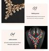 European & American Vintage Crystal Necklace Set: Women's Luxury Evening Dress Clavicle Chain