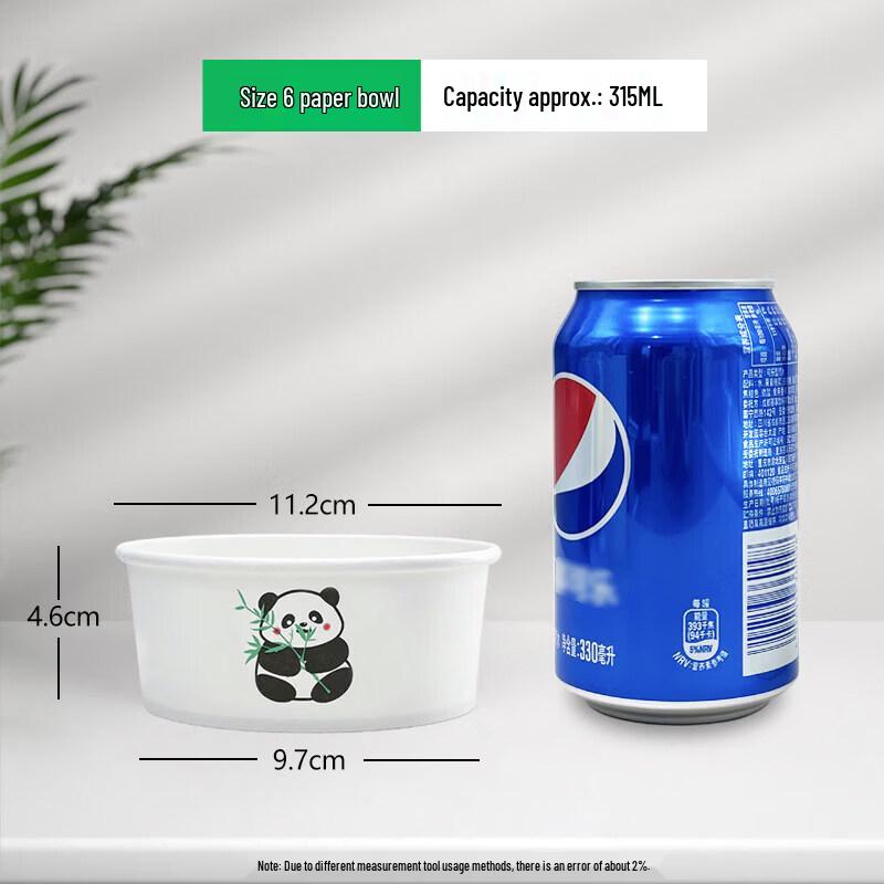 Qiwei Eco-Friendly Disposable Round Soup Bowls