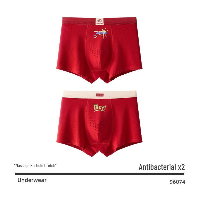 Boys' Full Cotton Underwear (Ages 15-18) - Pure Cotton Crotch for Autumn/Winter