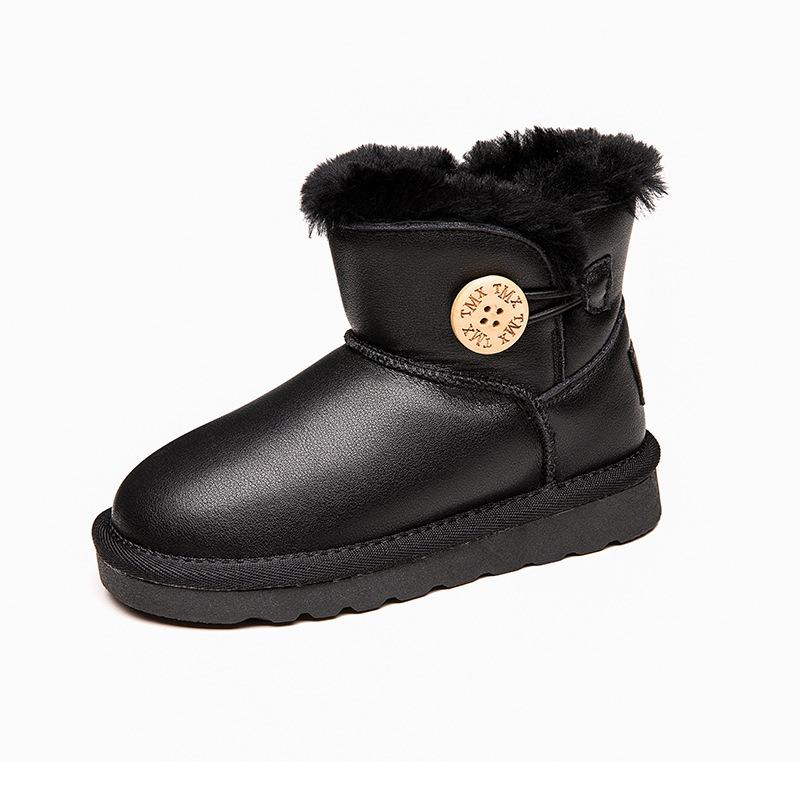 Детские зимние ботинки новые зимние для девочек с мехом — фото 6