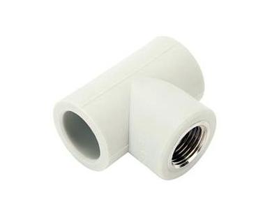 PP-R Socket Tee 20mm X 1/2" Male Thread X 20mm